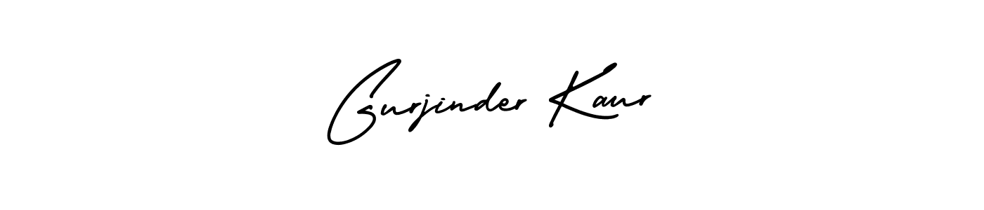 You should practise on your own different ways (AmerikaSignatureDemo-Regular) to write your name (Gurjinder Kaur) in signature. don't let someone else do it for you. Gurjinder Kaur signature style 3 images and pictures png