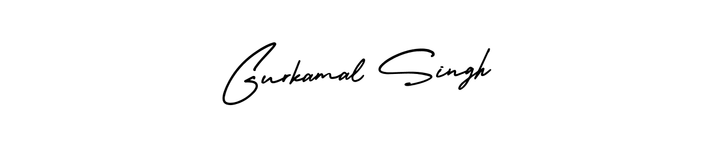 Design your own signature with our free online signature maker. With this signature software, you can create a handwritten (AmerikaSignatureDemo-Regular) signature for name Gurkamal Singh. Gurkamal Singh signature style 3 images and pictures png