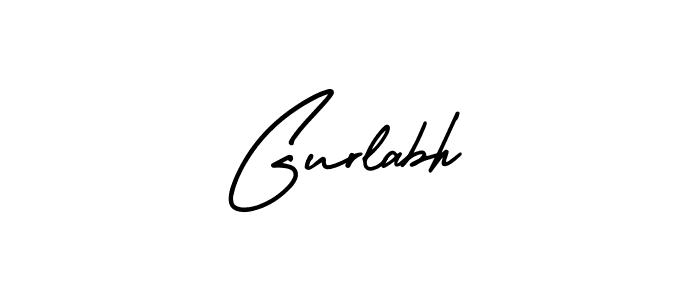 How to Draw Gurlabh signature style? AmerikaSignatureDemo-Regular is a latest design signature styles for name Gurlabh. Gurlabh signature style 3 images and pictures png