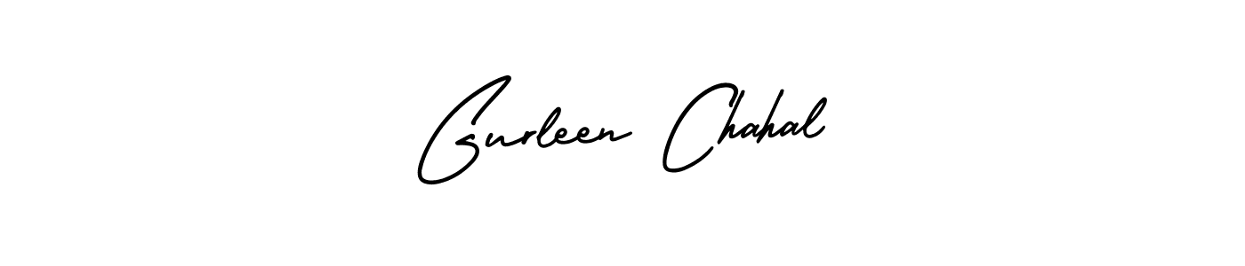 Create a beautiful signature design for name Gurleen Chahal. With this signature (AmerikaSignatureDemo-Regular) fonts, you can make a handwritten signature for free. Gurleen Chahal signature style 3 images and pictures png