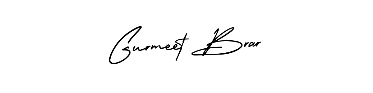 Design your own signature with our free online signature maker. With this signature software, you can create a handwritten (AmerikaSignatureDemo-Regular) signature for name Gurmeet Brar. Gurmeet Brar signature style 3 images and pictures png