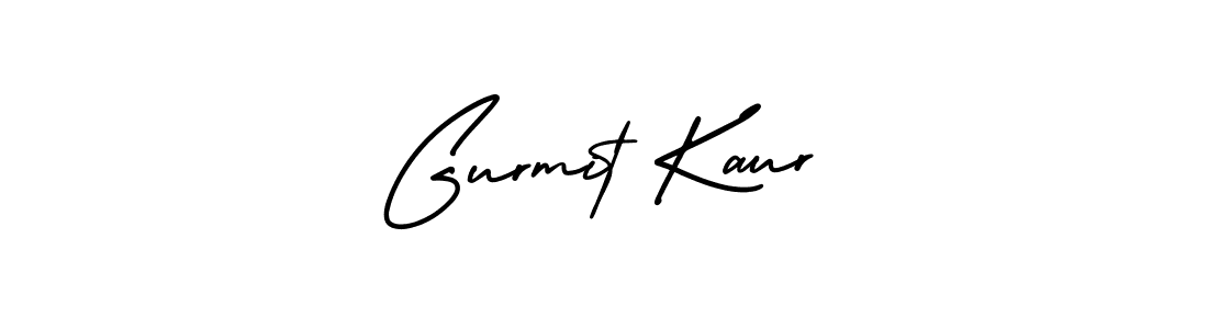 How to make Gurmit Kaur name signature. Use AmerikaSignatureDemo-Regular style for creating short signs online. This is the latest handwritten sign. Gurmit Kaur signature style 3 images and pictures png