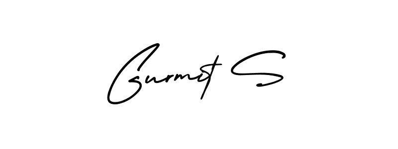 This is the best signature style for the Gurmit S name. Also you like these signature font (AmerikaSignatureDemo-Regular). Mix name signature. Gurmit S signature style 3 images and pictures png