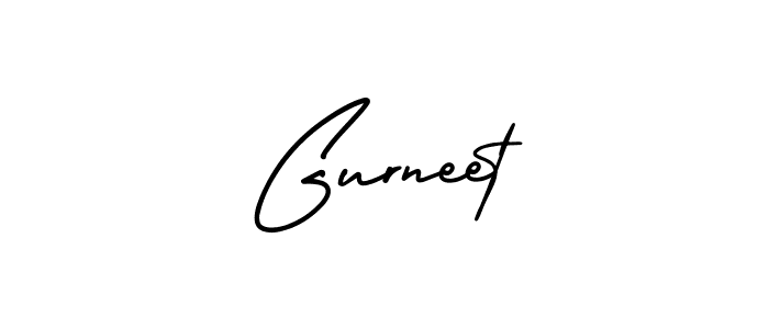Create a beautiful signature design for name Gurneet. With this signature (AmerikaSignatureDemo-Regular) fonts, you can make a handwritten signature for free. Gurneet signature style 3 images and pictures png
