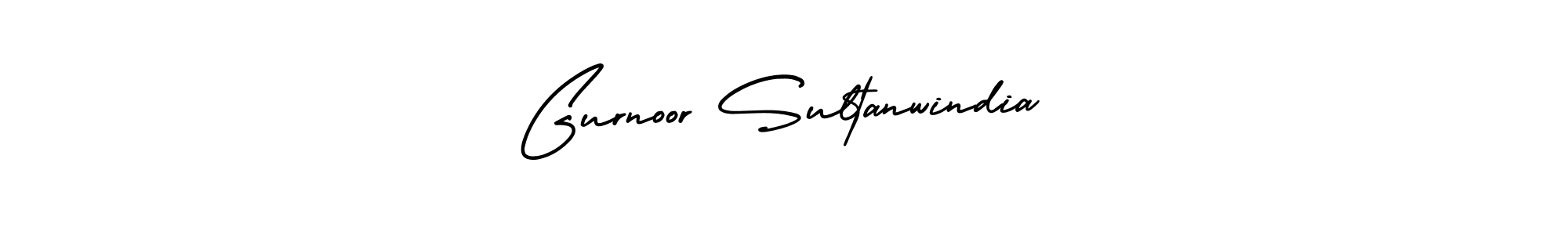 AmerikaSignatureDemo-Regular is a professional signature style that is perfect for those who want to add a touch of class to their signature. It is also a great choice for those who want to make their signature more unique. Get Gurnoor Sultanwindia name to fancy signature for free. Gurnoor Sultanwindia signature style 3 images and pictures png