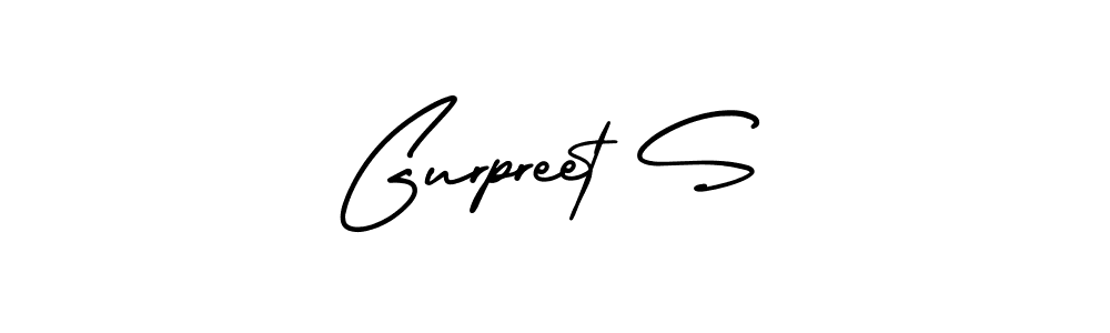 if you are searching for the best signature style for your name Gurpreet S. so please give up your signature search. here we have designed multiple signature styles  using AmerikaSignatureDemo-Regular. Gurpreet S signature style 3 images and pictures png