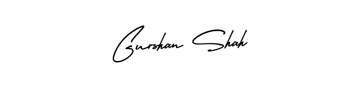 How to Draw Gurshan Shah signature style? AmerikaSignatureDemo-Regular is a latest design signature styles for name Gurshan Shah. Gurshan Shah signature style 3 images and pictures png