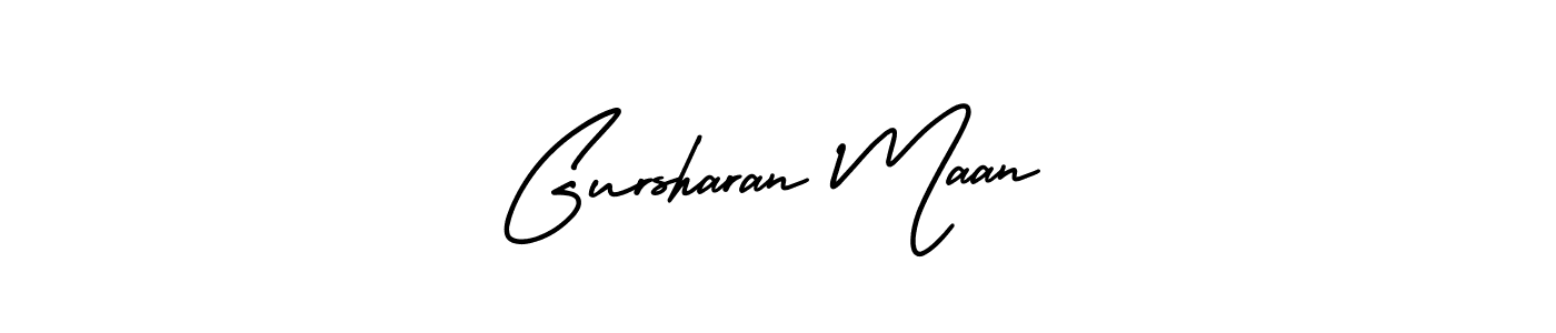 AmerikaSignatureDemo-Regular is a professional signature style that is perfect for those who want to add a touch of class to their signature. It is also a great choice for those who want to make their signature more unique. Get Gursharan Maan name to fancy signature for free. Gursharan Maan signature style 3 images and pictures png
