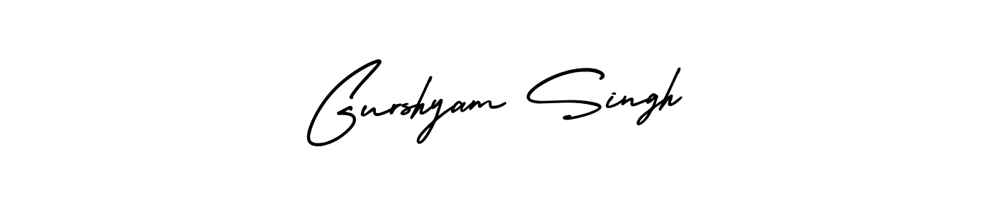Check out images of Autograph of Gurshyam Singh name. Actor Gurshyam Singh Signature Style. AmerikaSignatureDemo-Regular is a professional sign style online. Gurshyam Singh signature style 3 images and pictures png
