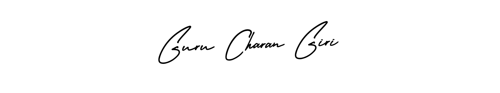 Design your own signature with our free online signature maker. With this signature software, you can create a handwritten (AmerikaSignatureDemo-Regular) signature for name Guru Charan Giri. Guru Charan Giri signature style 3 images and pictures png