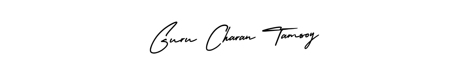 Also You can easily find your signature by using the search form. We will create Guru Charan Tamsoy name handwritten signature images for you free of cost using AmerikaSignatureDemo-Regular sign style. Guru Charan Tamsoy signature style 3 images and pictures png