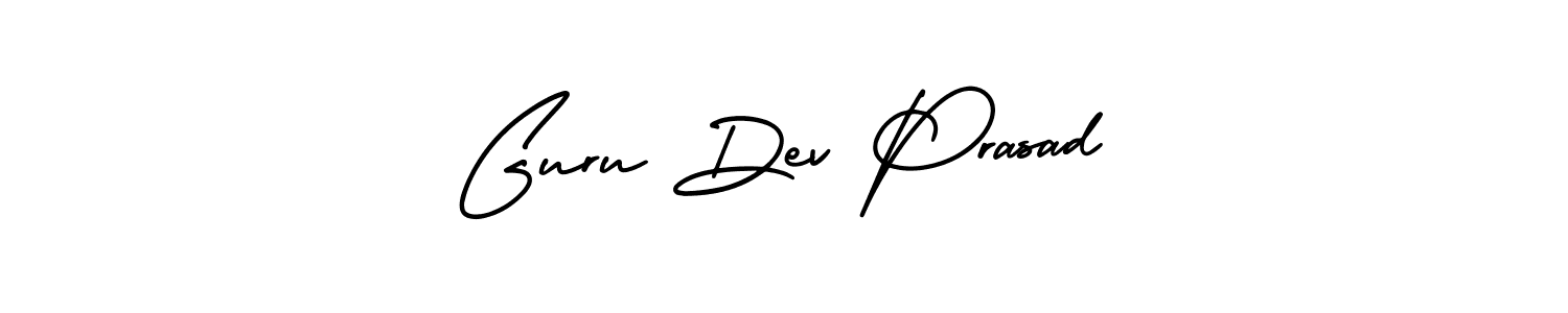 Make a short Guru Dev Prasad signature style. Manage your documents anywhere anytime using AmerikaSignatureDemo-Regular. Create and add eSignatures, submit forms, share and send files easily. Guru Dev Prasad signature style 3 images and pictures png