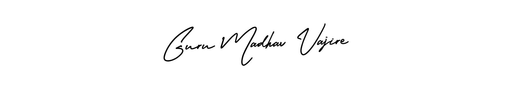 Here are the top 10 professional signature styles for the name Guru Madhav Vajire. These are the best autograph styles you can use for your name. Guru Madhav Vajire signature style 3 images and pictures png