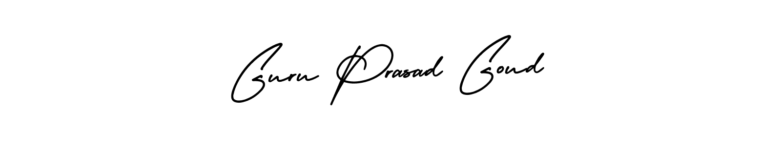 Best and Professional Signature Style for Guru Prasad Goud. AmerikaSignatureDemo-Regular Best Signature Style Collection. Guru Prasad Goud signature style 3 images and pictures png