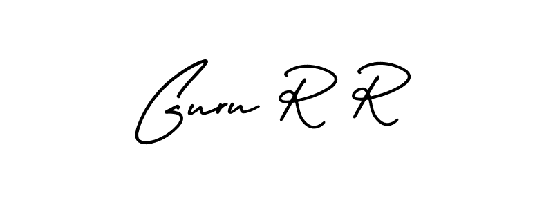 See photos of Guru R R official signature by Spectra . Check more albums & portfolios. Read reviews & check more about AmerikaSignatureDemo-Regular font. Guru R R signature style 3 images and pictures png