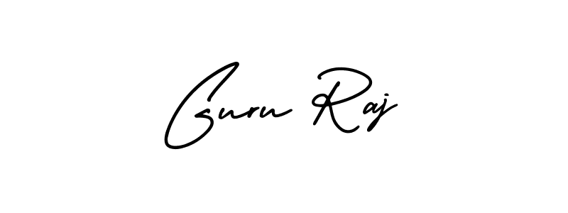 Make a beautiful signature design for name Guru Raj. With this signature (AmerikaSignatureDemo-Regular) style, you can create a handwritten signature for free. Guru Raj signature style 3 images and pictures png