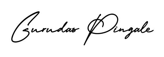 Check out images of Autograph of Gurudas Pingale name. Actor Gurudas Pingale Signature Style. AmerikaSignatureDemo-Regular is a professional sign style online. Gurudas Pingale signature style 3 images and pictures png