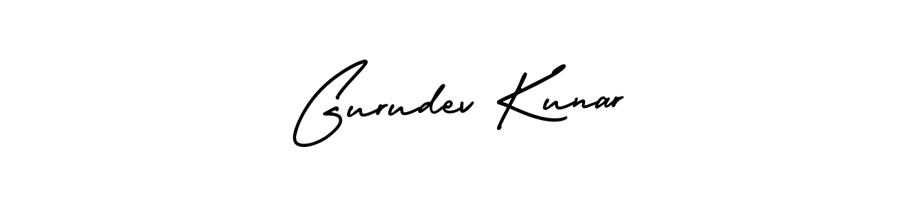 Create a beautiful signature design for name Gurudev Kunar. With this signature (AmerikaSignatureDemo-Regular) fonts, you can make a handwritten signature for free. Gurudev Kunar signature style 3 images and pictures png