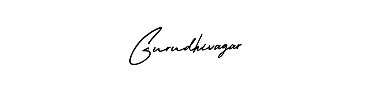 Make a beautiful signature design for name Gurudhivagar. With this signature (AmerikaSignatureDemo-Regular) style, you can create a handwritten signature for free. Gurudhivagar signature style 3 images and pictures png