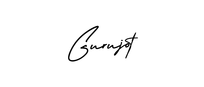 How to Draw Gurujot signature style? AmerikaSignatureDemo-Regular is a latest design signature styles for name Gurujot. Gurujot signature style 3 images and pictures png