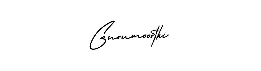 How to make Gurumoorthi signature? AmerikaSignatureDemo-Regular is a professional autograph style. Create handwritten signature for Gurumoorthi name. Gurumoorthi signature style 3 images and pictures png