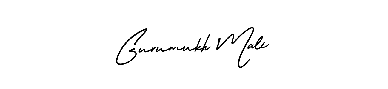 Create a beautiful signature design for name Gurumukh Mali. With this signature (AmerikaSignatureDemo-Regular) fonts, you can make a handwritten signature for free. Gurumukh Mali signature style 3 images and pictures png