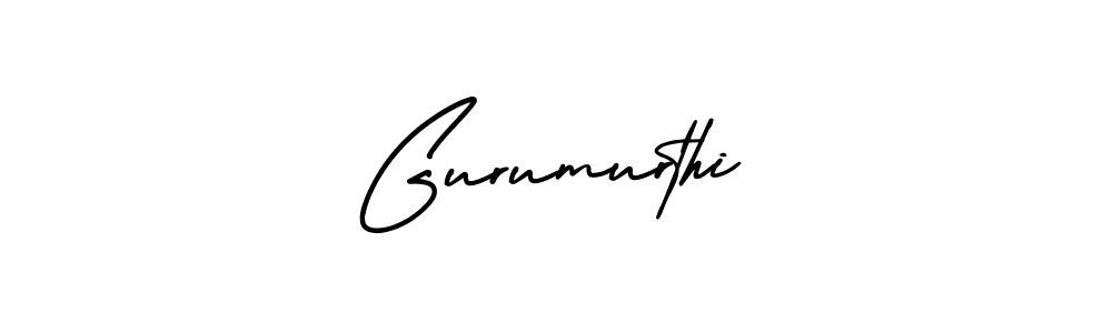 You should practise on your own different ways (AmerikaSignatureDemo-Regular) to write your name (Gurumurthi) in signature. don't let someone else do it for you. Gurumurthi signature style 3 images and pictures png