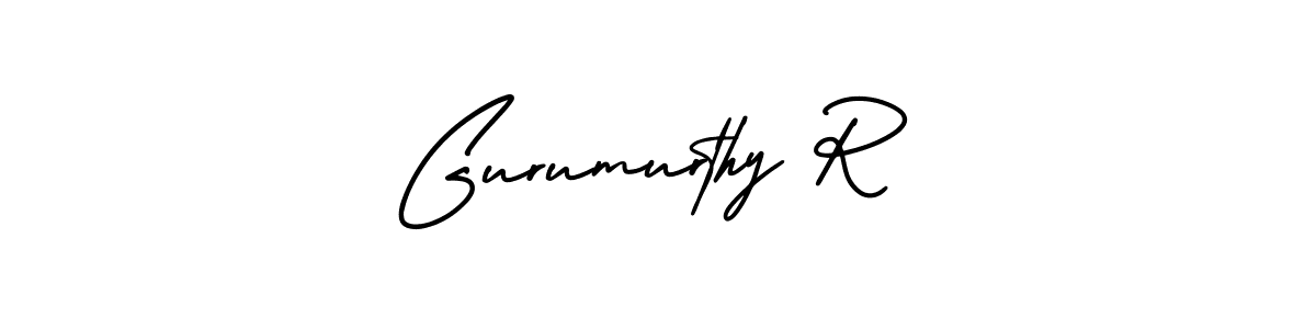 Make a short Gurumurthy R signature style. Manage your documents anywhere anytime using AmerikaSignatureDemo-Regular. Create and add eSignatures, submit forms, share and send files easily. Gurumurthy R signature style 3 images and pictures png