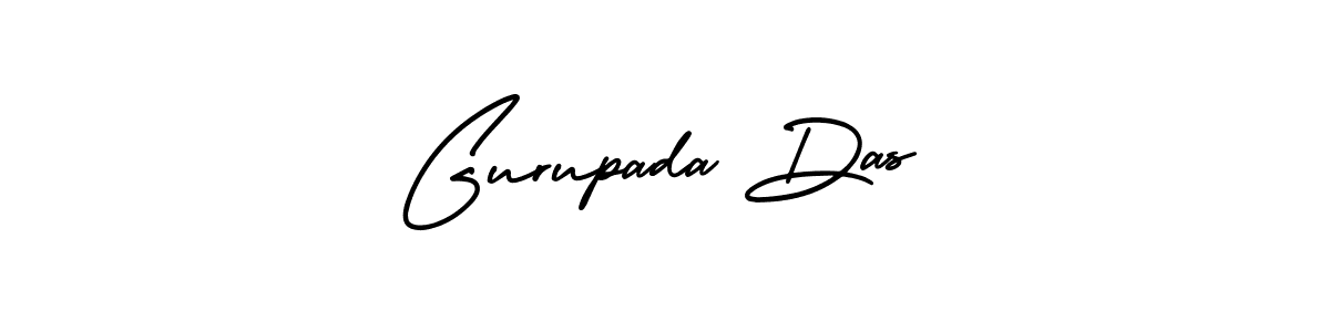 How to make Gurupada Das signature? AmerikaSignatureDemo-Regular is a professional autograph style. Create handwritten signature for Gurupada Das name. Gurupada Das signature style 3 images and pictures png