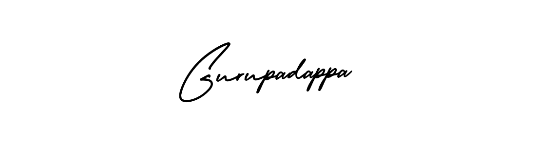 You should practise on your own different ways (AmerikaSignatureDemo-Regular) to write your name (Gurupadappa) in signature. don't let someone else do it for you. Gurupadappa signature style 3 images and pictures png