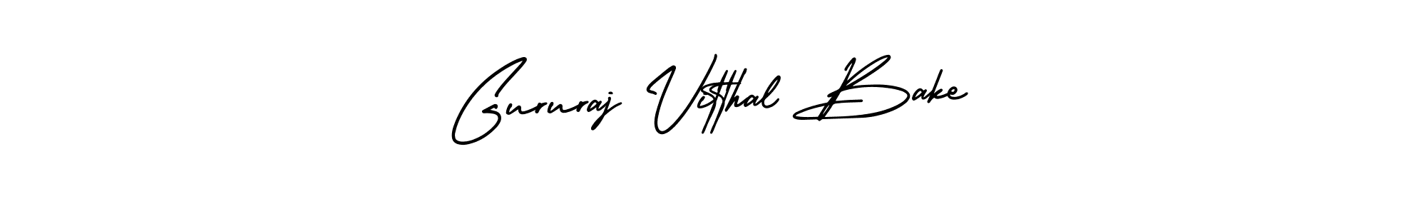 if you are searching for the best signature style for your name Gururaj Vitthal Bake. so please give up your signature search. here we have designed multiple signature styles  using AmerikaSignatureDemo-Regular. Gururaj Vitthal Bake signature style 3 images and pictures png