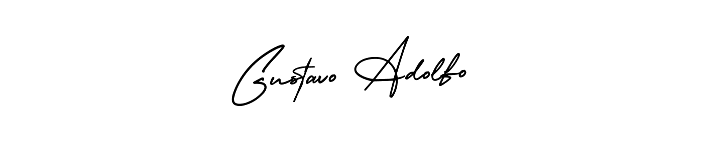 You can use this online signature creator to create a handwritten signature for the name Gustavo Adolfo. This is the best online autograph maker. Gustavo Adolfo signature style 3 images and pictures png