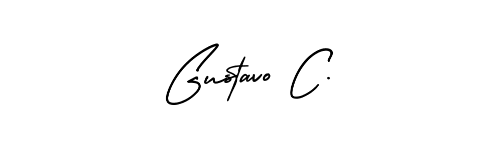 You can use this online signature creator to create a handwritten signature for the name Gustavo C.. This is the best online autograph maker. Gustavo C. signature style 3 images and pictures png