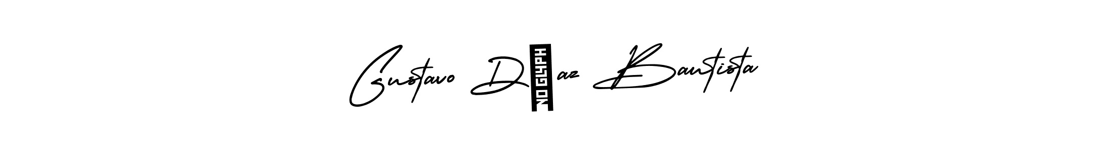 Design your own signature with our free online signature maker. With this signature software, you can create a handwritten (AmerikaSignatureDemo-Regular) signature for name Gustavo Díaz Bautista. Gustavo Díaz Bautista signature style 3 images and pictures png