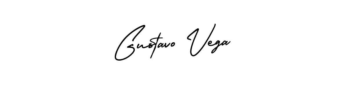 The best way (AmerikaSignatureDemo-Regular) to make a short signature is to pick only two or three words in your name. The name Gustavo Vega include a total of six letters. For converting this name. Gustavo Vega signature style 3 images and pictures png