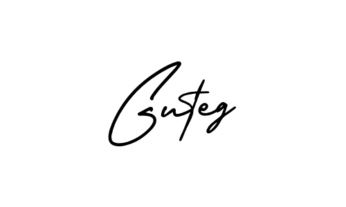 Also we have Guteg name is the best signature style. Create professional handwritten signature collection using AmerikaSignatureDemo-Regular autograph style. Guteg signature style 3 images and pictures png