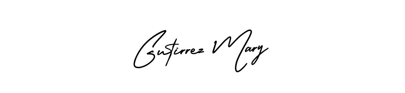 Make a beautiful signature design for name Gutirrez Mary. With this signature (AmerikaSignatureDemo-Regular) style, you can create a handwritten signature for free. Gutirrez Mary signature style 3 images and pictures png