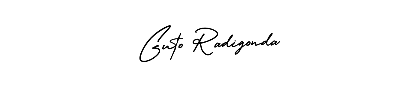 Check out images of Autograph of Guto Radigonda name. Actor Guto Radigonda Signature Style. AmerikaSignatureDemo-Regular is a professional sign style online. Guto Radigonda signature style 3 images and pictures png