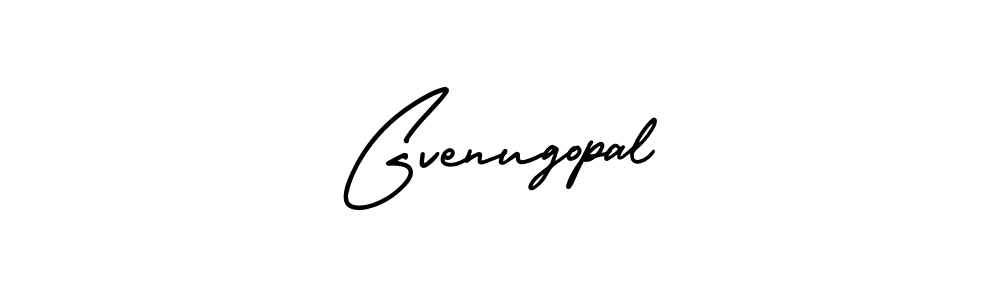 Use a signature maker to create a handwritten signature online. With this signature software, you can design (AmerikaSignatureDemo-Regular) your own signature for name Gvenugopal. Gvenugopal signature style 3 images and pictures png