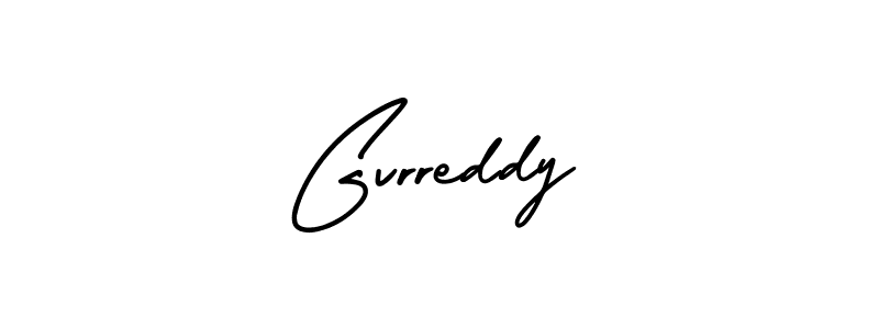 if you are searching for the best signature style for your name Gvrreddy. so please give up your signature search. here we have designed multiple signature styles  using AmerikaSignatureDemo-Regular. Gvrreddy signature style 3 images and pictures png