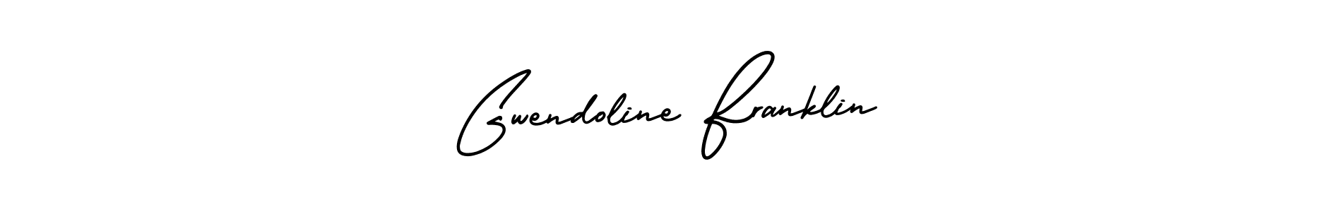 Use a signature maker to create a handwritten signature online. With this signature software, you can design (AmerikaSignatureDemo-Regular) your own signature for name Gwendoline Franklin. Gwendoline Franklin signature style 3 images and pictures png