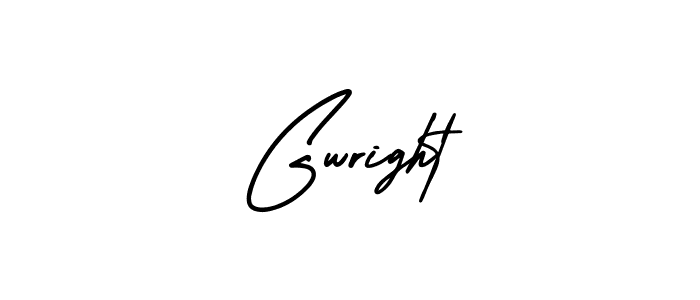 How to make Gwright signature? AmerikaSignatureDemo-Regular is a professional autograph style. Create handwritten signature for Gwright name. Gwright signature style 3 images and pictures png