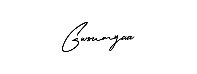 Check out images of Autograph of Gwsumyaa name. Actor Gwsumyaa Signature Style. AmerikaSignatureDemo-Regular is a professional sign style online. Gwsumyaa signature style 3 images and pictures png