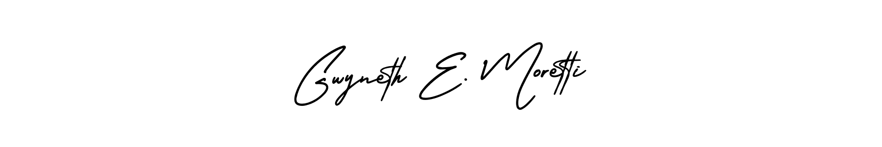 if you are searching for the best signature style for your name Gwyneth E. Moretti. so please give up your signature search. here we have designed multiple signature styles  using AmerikaSignatureDemo-Regular. Gwyneth E. Moretti signature style 3 images and pictures png