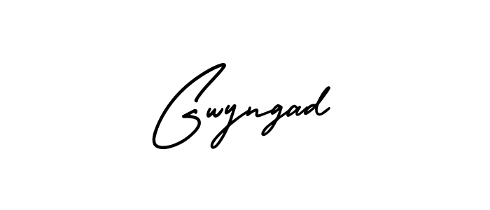Create a beautiful signature design for name Gwyngad. With this signature (AmerikaSignatureDemo-Regular) fonts, you can make a handwritten signature for free. Gwyngad signature style 3 images and pictures png