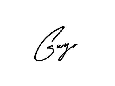 Also You can easily find your signature by using the search form. We will create Gwyr name handwritten signature images for you free of cost using AmerikaSignatureDemo-Regular sign style. Gwyr signature style 3 images and pictures png