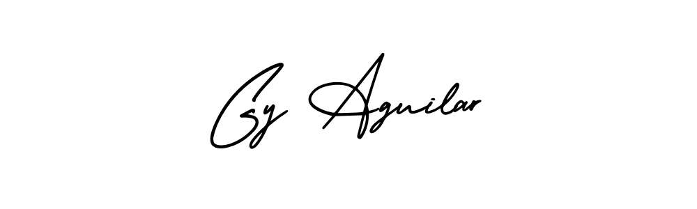 if you are searching for the best signature style for your name Gy Aguilar. so please give up your signature search. here we have designed multiple signature styles  using AmerikaSignatureDemo-Regular. Gy Aguilar signature style 3 images and pictures png