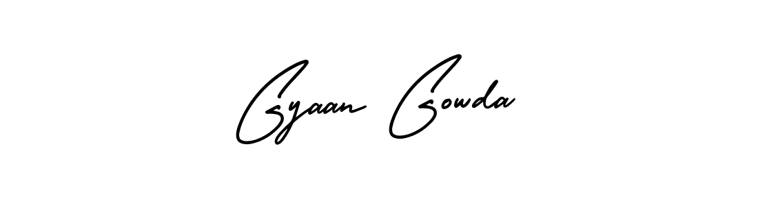 AmerikaSignatureDemo-Regular is a professional signature style that is perfect for those who want to add a touch of class to their signature. It is also a great choice for those who want to make their signature more unique. Get Gyaan Gowda name to fancy signature for free. Gyaan Gowda signature style 3 images and pictures png