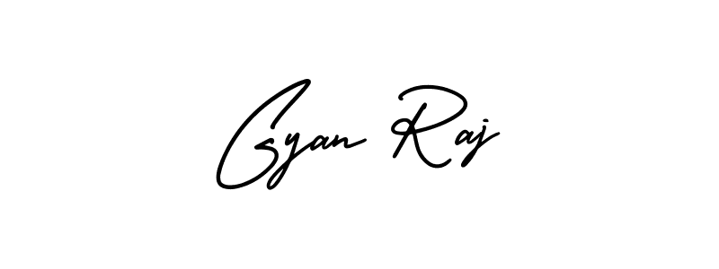 Create a beautiful signature design for name Gyan Raj. With this signature (AmerikaSignatureDemo-Regular) fonts, you can make a handwritten signature for free. Gyan Raj signature style 3 images and pictures png