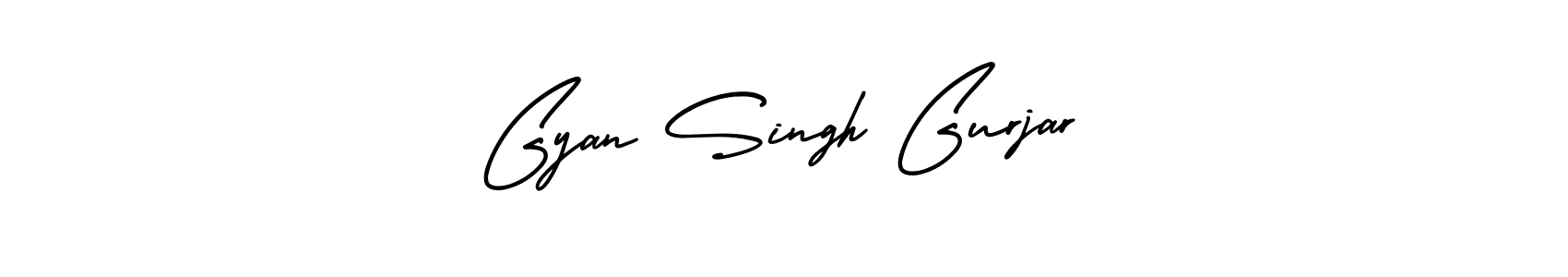 Use a signature maker to create a handwritten signature online. With this signature software, you can design (AmerikaSignatureDemo-Regular) your own signature for name Gyan Singh Gurjar. Gyan Singh Gurjar signature style 3 images and pictures png